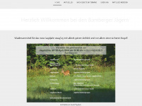 jagd-in-bamberg.de Webseite Vorschau