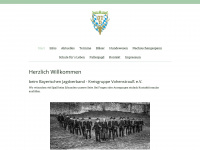 jagd-vohenstrauss.de Webseite Vorschau