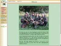 jagden.at Webseite Vorschau