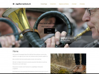 jagdhornschule.ch Webseite Vorschau