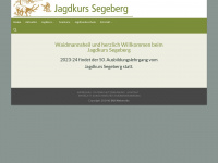 jagdkurs-segeberg.de Webseite Vorschau