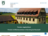jagdschloessl-bayern.de Webseite Vorschau