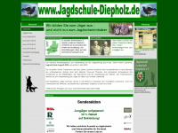 jagdschule-diepholz.de Webseite Vorschau