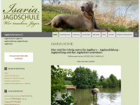 jagdschule-isaria.de Webseite Vorschau