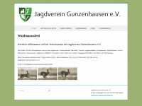 jagdverein-gunzenhausen.de Webseite Vorschau