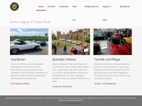 jaguar-e.ch Webseite Vorschau
