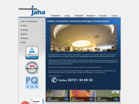 jaha-innenausbau.de Webseite Vorschau
