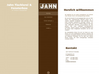jahn-tischlerei.de Webseite Vorschau