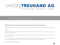 jakob-treuhand.ch Webseite Vorschau