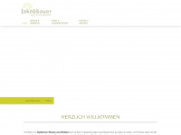 jakobbauer.at Webseite Vorschau