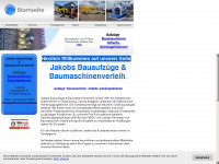 jakobs-bauaufzuege.de Webseite Vorschau