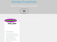 jamara-ersatzteile.de Webseite Vorschau