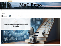mac-expo.de Webseite Vorschau