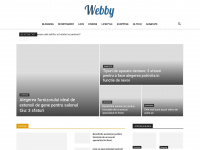 webby.ro Webseite Vorschau
