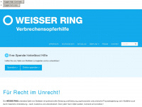 weisser-ring.at Webseite Vorschau