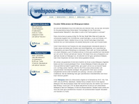 webspace-mieten.de Webseite Vorschau