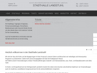 stadthalle-landstuhl.de Webseite Vorschau