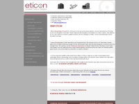 eticon.at Webseite Vorschau