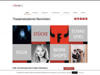 theaterakademie-mannheim.de Webseite Vorschau