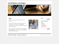 jan-brinkhaus.de Webseite Vorschau