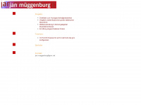jan-mueggenburg.de Webseite Vorschau