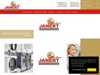 janert-textilpflege.de Webseite Vorschau