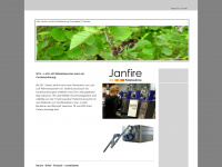 janfire.de Webseite Vorschau