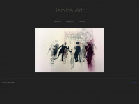janina-arlt.de Webseite Vorschau