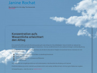 janine-rochat.ch Webseite Vorschau