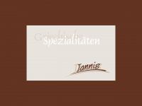 jannis-restaurant.de Webseite Vorschau