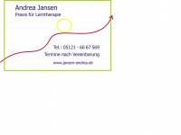 jansen-andrea.de Webseite Vorschau