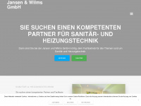 jansen-wilms.de Webseite Vorschau