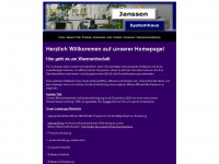 janssen-systemhaus.de Webseite Vorschau