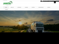 janta-logistics.de Webseite Vorschau