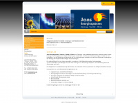 jansys.de Webseite Vorschau