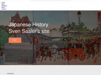 japanesehistory.de Webseite Vorschau
