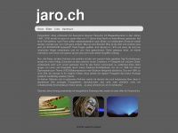 jaro.ch Webseite Vorschau