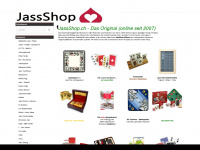 jassshop.ch Webseite Vorschau