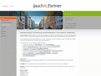 jauch-partner.de Webseite Vorschau