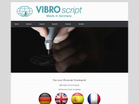 jauch-vibroscript.de Webseite Vorschau