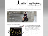 jazylbekova.de Webseite Vorschau
