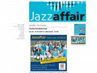 jazzaffair-freiburg.de Webseite Vorschau