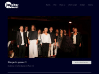 jazzchorbasel.ch Webseite Vorschau