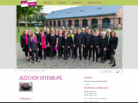 jazzchor-offenburg.de Webseite Vorschau