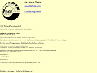jazzcircle.ch Webseite Vorschau