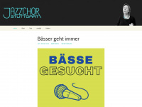 jazzchor-stuttgart.de Webseite Vorschau