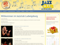 jazzclub-ludwigsburg.de Webseite Vorschau