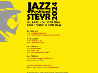 jazzfestival-steyr.at Webseite Vorschau