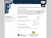 jazzinitiativeschwetzingen.de Webseite Vorschau