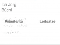 jbuechi.ch Webseite Vorschau